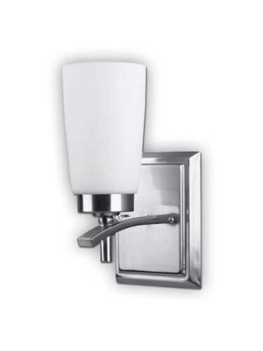 Canarm Portia 1 Light Brushed Pewter Wall Light IVL326A01BPT (fixturewshade)