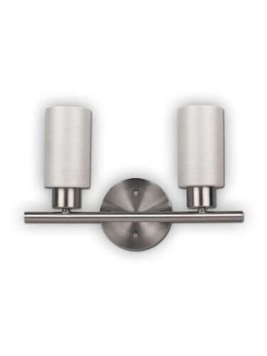 Applique murale Margo Canarm étain brossé 2 lumières