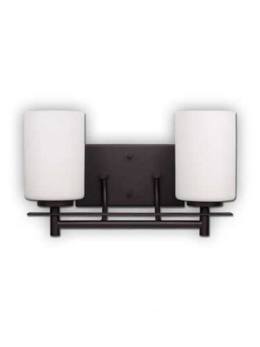 Canarm Carlton 2 Light Oil Rubbed Bronze Wall Light IVL363A02ORB (fixturewshade)