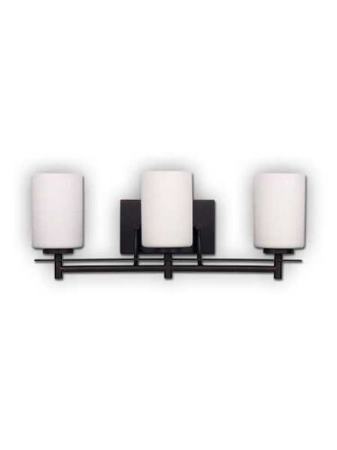 Canarm Carlton 3 Light Oil Rubbed Bronze Wall Light IVL363A03ORB (fixturewshade)