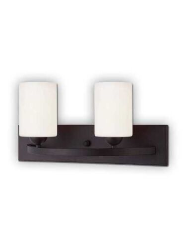 Canarm Hampton 2 Light Oil Rubbed Bronze Wall Light IVL370A02ORB-O (fixturewshade)