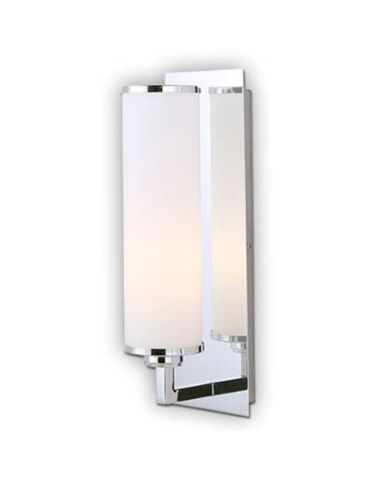canarm amelia 1 light chrome wall light ivl511a01ch
