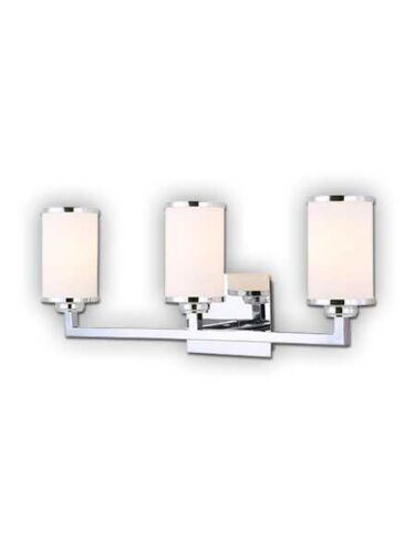 canarm amelia 3 lights chrome wall light ivl511a03ch