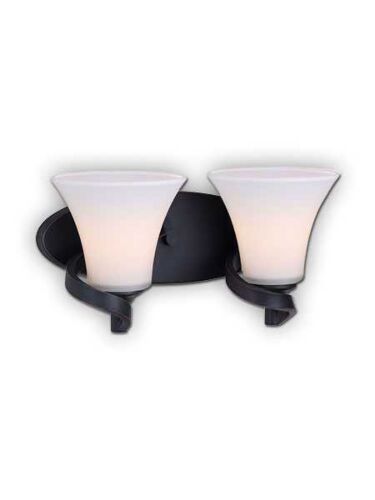 canarm rue 2 lights rubbed antique bronze wall light ivl587a02ra