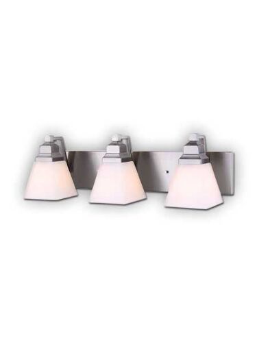 canarm richmond 3 lights brushed nickel wall light ivl637a03bn