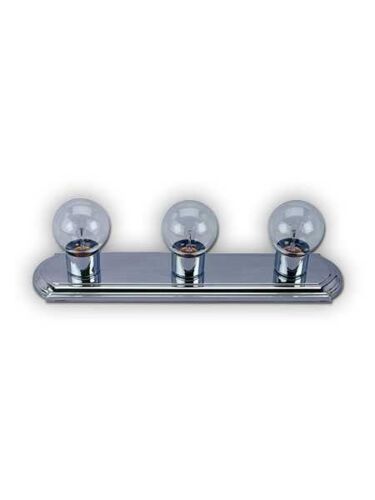 Canarm 3 Light Chrome Wall Light IVLBS13 CH (fixturewshade)
