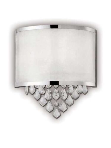 canarm reese 1 light chrome wall light iwl435a01ch