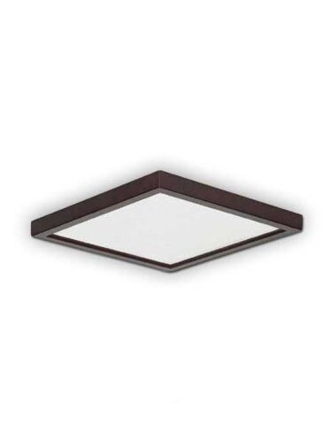 canarm 7" led square disk surface mounted 18w oil rubbed bronze led–sm8dl–orb–c