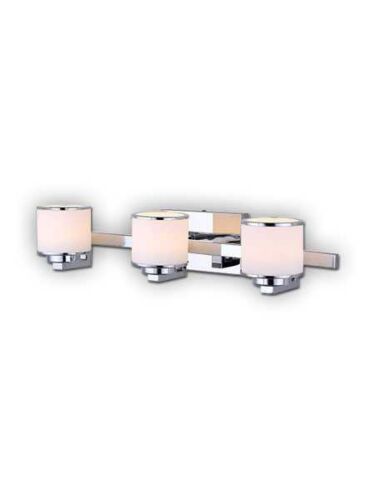 canarm foster 3 lights chrome wall light lvl106a03ch
