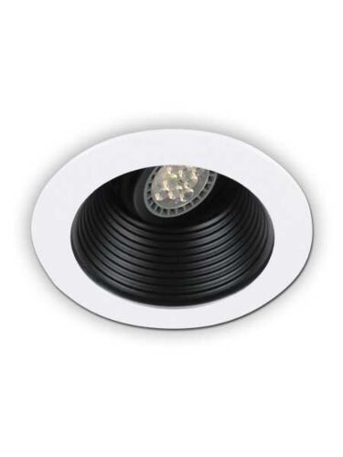 Prilux LED Recessed Light PAR16 Baffle White IC Remodel PRIR16-B01B