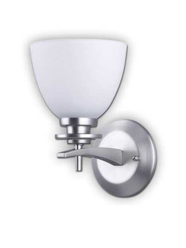 new yorker brushed pewter wall light iwf256a01bpt