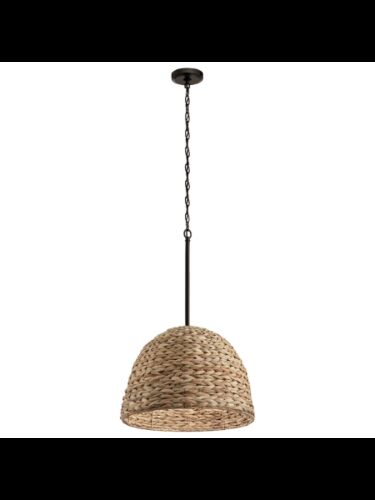 Kichler 82291 1-Light Olde Bronze 60W Mini Pendant