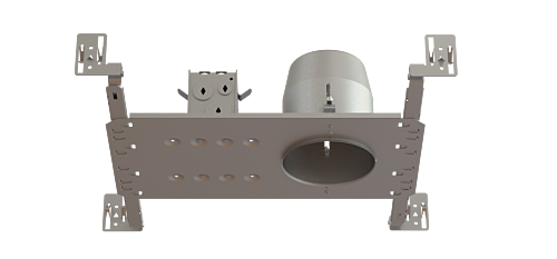 Evolution LED 4 in IC Air Tight New Construction Housing for PAR16 LED and PAR20 LED Lamp NW2000CA-LED by Contrast Lighting