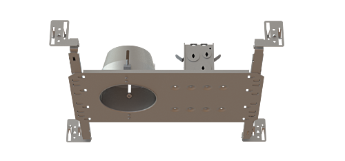 Evolution LED 4 in IC Air Tight Short New Construction Housing for GU10 LED Lamp NW2000CT-LED by Contrast Lighting