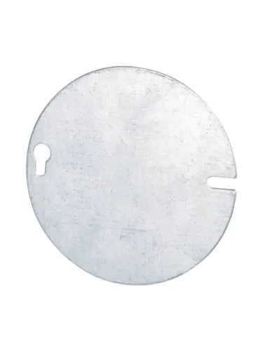 Ortech Plate-54-C1 Formerly Ld-2 Flat Round Blank Cover For Octagon Boxes