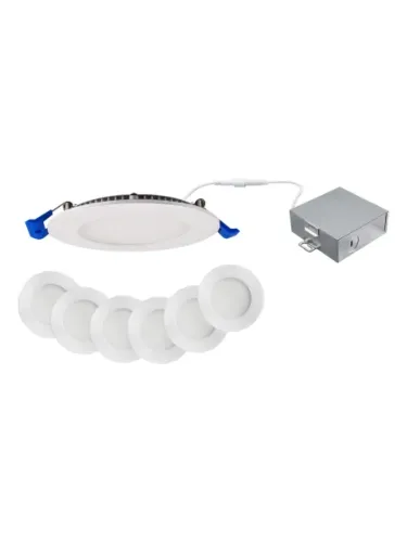 Ortech SLIM4CONT-3CCT 12W 4" LED Slim Contractor Pack CCT Selectable 6-pk