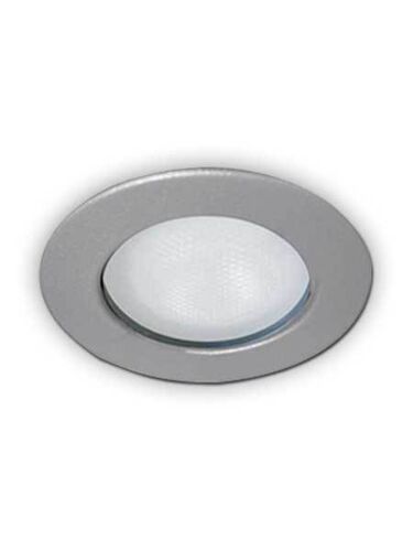 evolution led t2000 recessed light par16 metallic grey ic