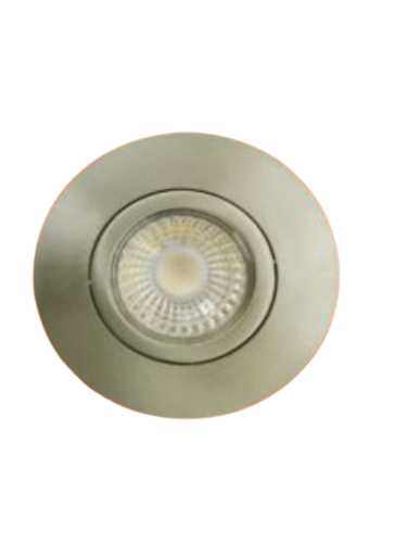 Votatec VO-GRP4W10-120-D-5WY-BN-Airtight 10W Brushed Nickel 4" LED Recessed Light
