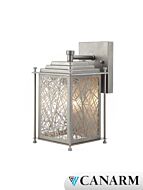 Canarm Bombay Outdoor Wall Mount Painted Pewter Finish IOL212PBT