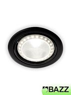 bazz 410 series 11w led recessed exterior light black 410l11b
