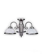 canarm halophane brushed pewter chandelier ichanc73 bpt