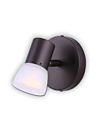canarm hudson 1 light oil rubbed bronze wall light icw517a01orb