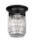 canarm outdoor ceiling light black finish model 6 iol105bk