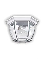 canarm outdoor ceiling light white finish model 10 iol60wh