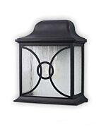 Canarm Outdoor 1 Light Black Wall Light IOL92 BK (fixturewshade)