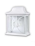 Canarm Outdoor 1 Light White Wall Light IOL92 WH (fixturewshade)