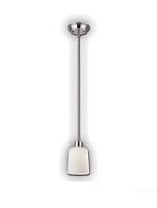 Canarm Quincy 1 Light Brushed Nickel Pendant Light IPL431A01BN (fixturewshade)