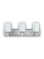 Canarm Carmen 3 Light Brushed Pewter Wall Light IVL902A03313BPT (fixturewshade)