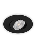 Prilux LED Recessed Light PAR20 Matte Black IC Remodel PRIR20-G22-72