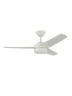 Kendal Lighting Sirocco AC24344-WH 3-blades White 16W 44" Ceiling Fan