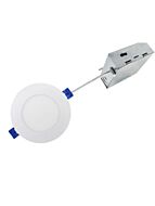 Ortech SLIM4-3CCT 12W White 4'' Round LED Slim Downlight CCT Selectable