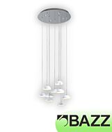 Bazz Lume Chrome Suspended Fixture Model 8 P140157W