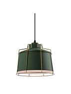 Young Lighting 3058P-GR Green Pendant