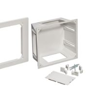 recessed entertainment boxes