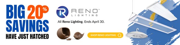 Big 20% Savings – All Reno Lighting.