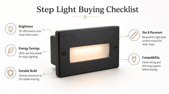 How to Choose the Right Step Lights for Home