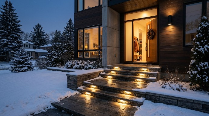 Step lights and stair lights for every Canadian home